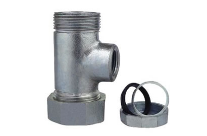 三通管道快速连接器